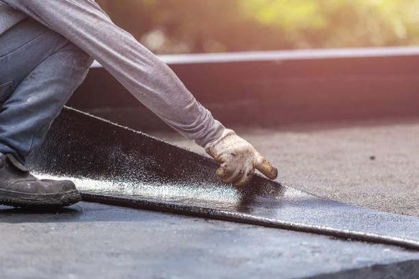 Professional Exterior Waterproofing technician working in Cottage Grove, MN